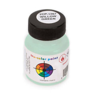 Tru-Color 1267 Willow Green 1 oz. Acrylic Model Paint