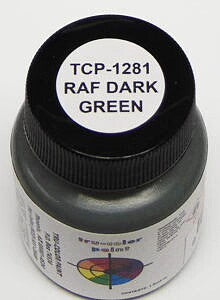 Tru-Color 1281 Dark Green 1 oz. Acrylic Model Paint
