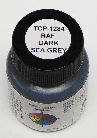 Tru-Color 1284 Dark Sea Grey 1 oz. Acrylic Model Paint