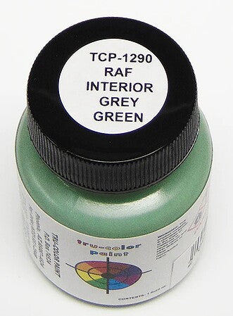 Tru-Color 1290 RAF Interior Grey-Green 1 oz. Acrylic Model Paint
