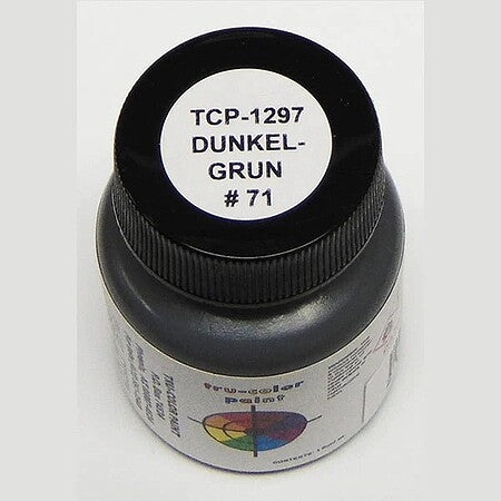 Tru-Color 1297 Dunkelgrün #71 1 oz. Acrylic Model Paint
