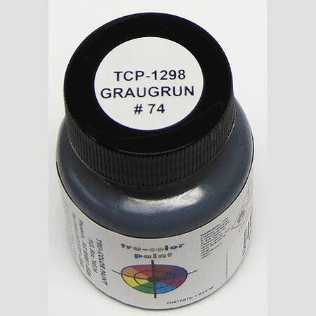 Tru-Color 1298 Graugrün #74 1 oz. Acrylic Model Paint