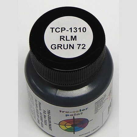 Tru-Color 1310 RLM Grün 72 Solvent Based Acrylic Paint 1oz