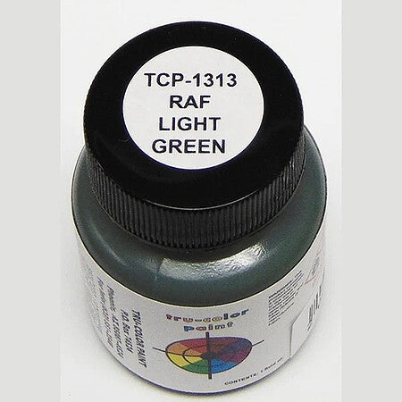 Tru-Color 1313 RAF Light Green Solvent Based Acrylic Paint 1oz