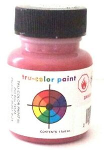 Tru-Color 1383 USN Aircraft 1929-41 Insignia Red Yorktown Solvent Based Acrylic Paint 1oz