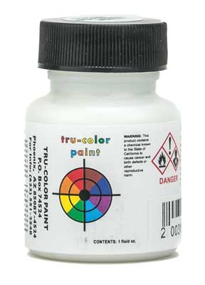Tru Color Paint - Flat Weathered Aged Concrete, 1oz Bottle For Model & Craft Projects