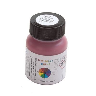 Tru-Color 374 C&NW and Monon Red 1 oz. Acrylic Model Paint
