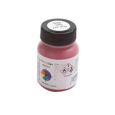 Tru-Color 377 Seaboard Coast Line Red 1 oz. Acrylic Model Paint — White ...