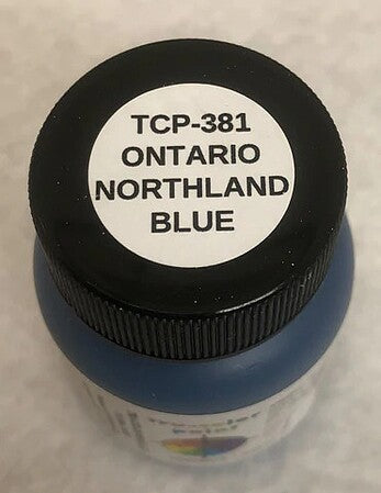 Tru-Color 381 Ontario Northland Dark Blue 1 oz. Acrylic Model Paint ...