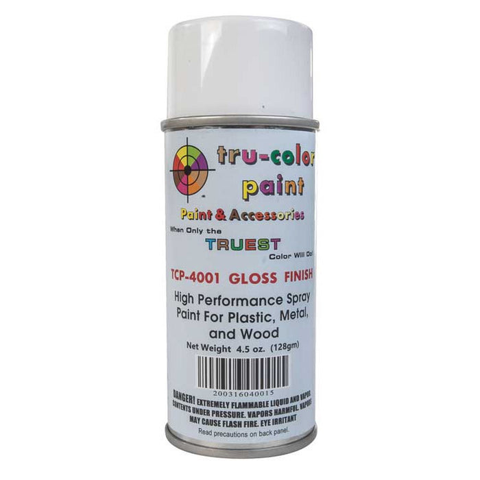 Tru-Color 4001 Gloss Coat High Performance Spray Paint 4.5oz