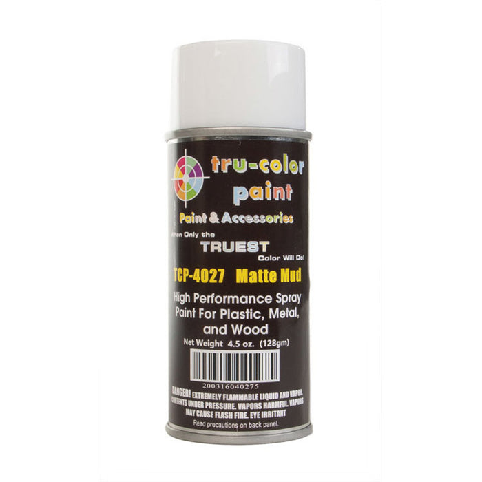 Tru-Color 4027 Matte Mud High Performance Spray Paint 4.5oz