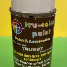 Tru-Color 4030 Olive Drab #3 1942-1944 High Performance Spray Paint 4.5oz