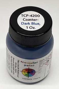 Tru-Color 4200 Coaster Dark Blue 1 oz. Acrylic Model Paint
