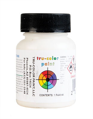 Tru-Color 443 Matte Ivory (For Railroad Towers) 1 oz. Acrylic Model Paint