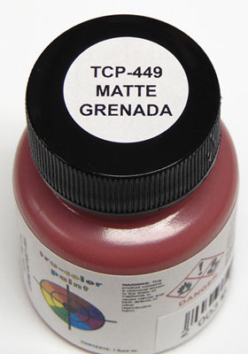 Tru-Color 449 Matte Granada Exterior 1 oz. Acrylic Model Paint