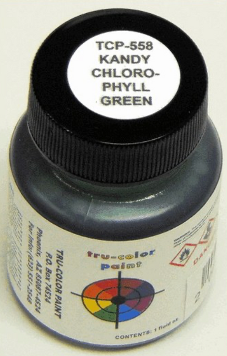 Tru-Color 558 Kandy Chlorophyll Green 1 oz. Acrylic Model Paint