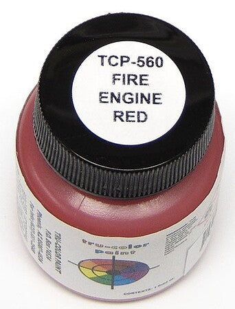 Tru-Color 560 Fire Engine Red 1 oz. Acrylic Model Paint
