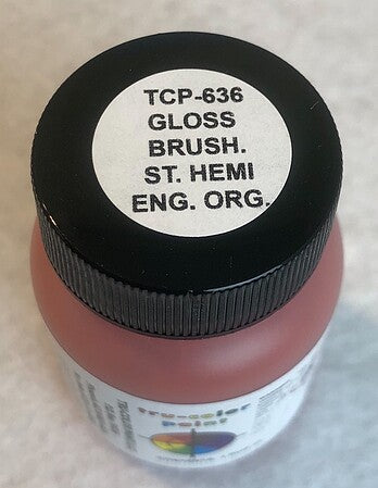 Tru-Color 636 Gloss Brushable Street Hemi Orange 1 oz. Acrylic Model Paint