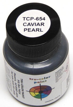 Tru-Color 654 Caviar Pearl 1 oz. Acrylic Model Paint