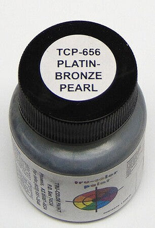 Tru-Color 656 Platinbronze Pearl 1 oz. Acrylic Model Paint