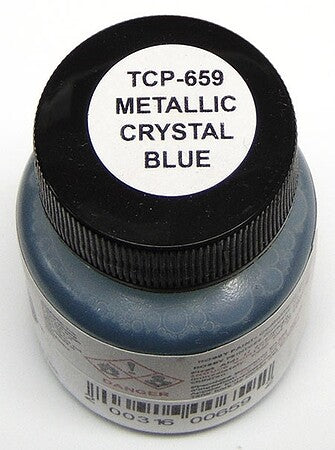 Tru-Color 659 Metallic Crystal Blue (for Jaguar) 1 oz. Acrylic Model Paint