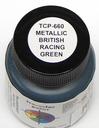 Tru-Color 660 British Racing Green Metallic 1 oz. Acrylic Model Paint