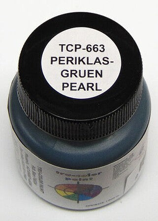 Tru-Color 663 Periklasgruen (Pearlescent) 1 oz. Acrylic Model Paint