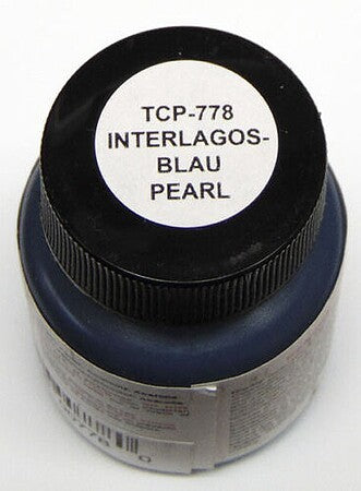 Tru-Color 778 Interlagosblau Pearl 1 oz. Acrylic Model Paint