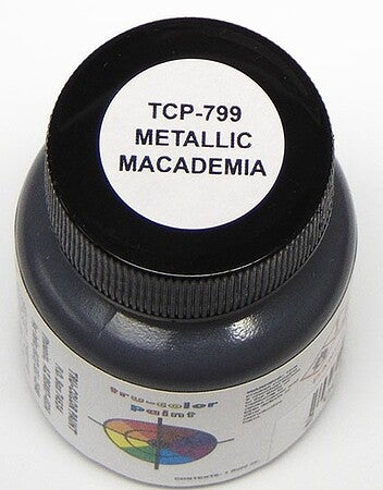 Tru-Color 799 Macademia Metallic 1 oz. Acrylic Model Paint — White Rose ...