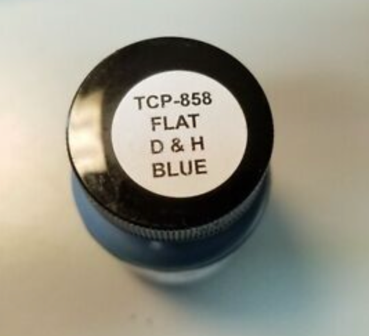 Tru-Color 858 Brushable Flat D&H Blue 1 oz. Acrylic Model Paint