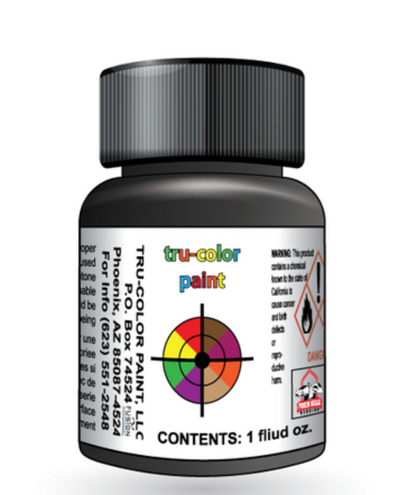 Tru-Color 1390 FS31136 Red Solvent Based Acrylic Paint 1oz
