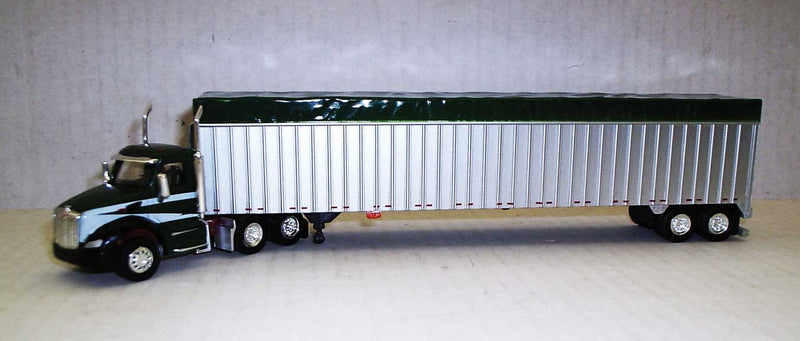 Trucks n Stuff TNS131 HO Scale Peterbuilt 579 Tractor with Walking Floor Trailer - Dennis Chan