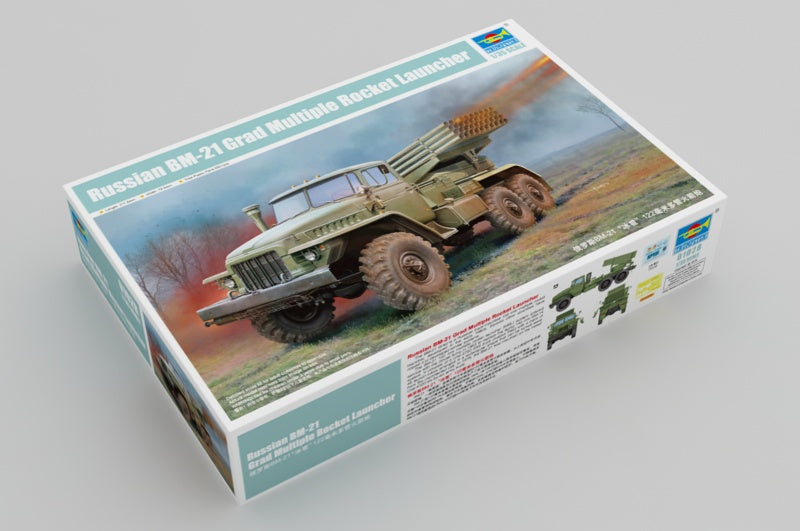 Trumpeter Scale Models 1028 1/35 Russian BM-21 Grad Multiple Rocket Launcher Model Kit