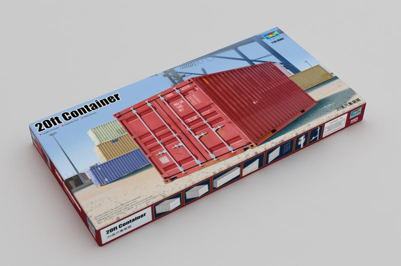 Trumpeter Scale Models 1029 1/35 20' Shipping/Storage Container Model Kit
