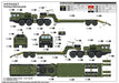 Trumpeter Scale Models 1039 1/35 Russian KZKT-7428 Transporter with KZKT-9101 Semi-Trailer Model Kit