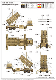 Trumpeter Scale Models 1040 1/35 US M901 Launching Station with MIM-104F Patriot SAM System (PAC-3) Model Kit