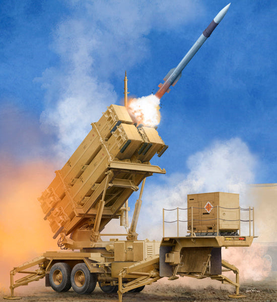 Trumpeter Scale Models 1040 1/35 US M901 Launching Station with MIM-104F Patriot SAM System (PAC-3) Model Kit