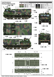 Trumpeter Scale Models 1048 1/35 Norwegian M270/A1 Multiple Launch Rocket System Model Kit