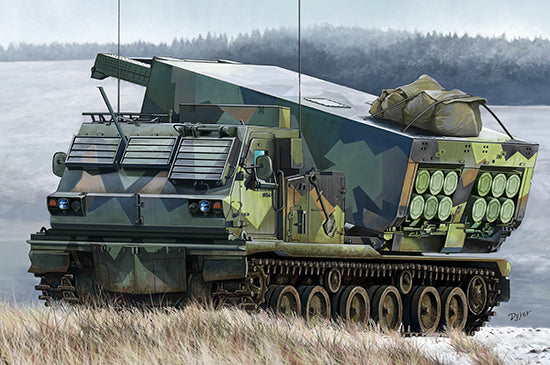 Trumpeter Scale Models 1048 1/35 Norwegian M270/A1 Multiple Launch Rocket System Model Kit