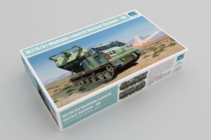 Trumpeter Scale Models 1049 1/35 US M270A1 Multiple Launch Rocket System (MLRS) Model Kit