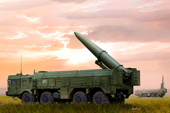Trumpeter Scale Models 1051 1/35 Russian 9P78-1 TEL for 9K720 Iskander-M Rocket Launch System Model Kit