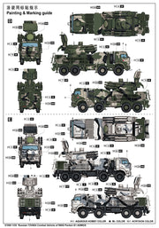 Trumpeter Scale Models 1060 1/35 Russian 72V6E4 Combat Vehicle of 96K6 Pantsir-S1 ADMGS Model Kit