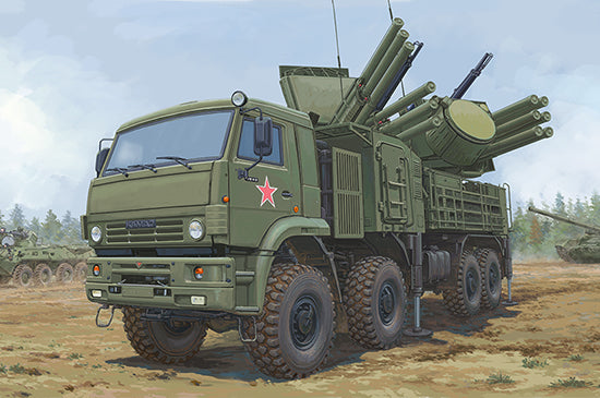 Trumpeter Scale Models 1060 1/35 Russian 72V6E4 Combat Vehicle of 96K6 Pantsir-S1 ADMGS Model Kit
