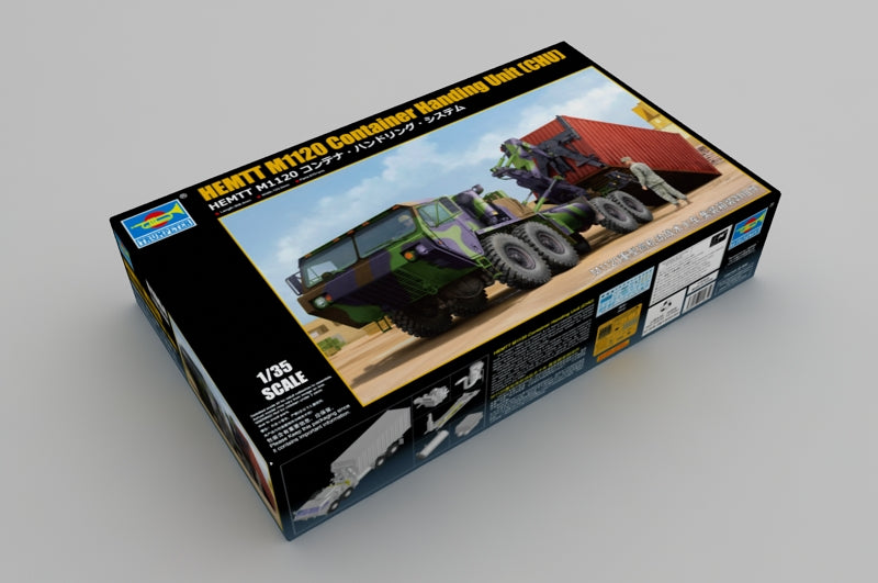 Trumpeter Scale Models 1064 1/35 HEMTT M1120 Container Handling Unit Vehicle Model Kit