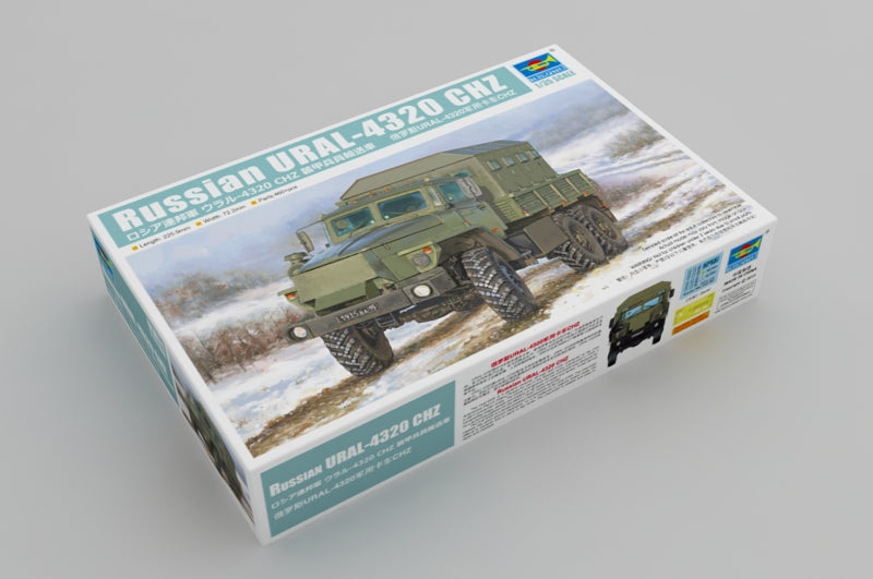 Trumpeter Scale Models 1071 1/35 Russian URAL 4320 CHZ Truck Model Kit