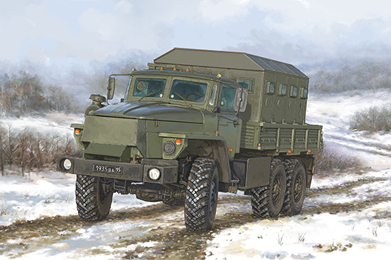 Trumpeter Scale Models 1071 1/35 Russian URAL 4320 CHZ Truck Model Kit