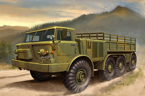 Trumpeter Scale Models 1073 1/35 Russian Zil135 Military truck with Stake Body Model Kit