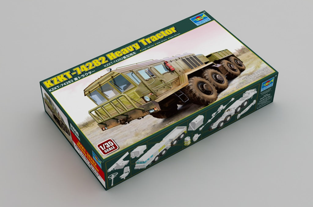 Trumpeter Scale Models 1090 1/35 KZKT-74282 Heavy Tractor Model Kit