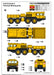 Trumpeter Scale Models 1090 1/35 KZKT-74282 Heavy Tractor Model Kit