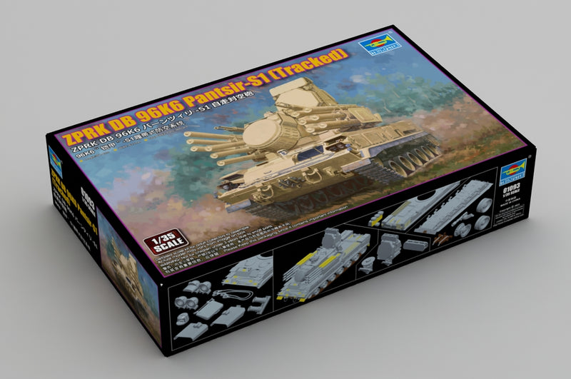 Trumpeter Scale Models 1093 1/35 ZPRK DB 96K6 Pantsir-S1 Missile System Tracked Model Kit